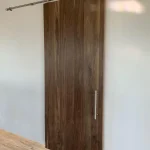 Solid Walnut Wood Barn Door