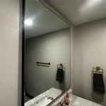 Thin Metal Framed Mirror