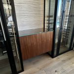 Walnut Veneered Cabinet