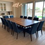 Large Walnut Dining Table
